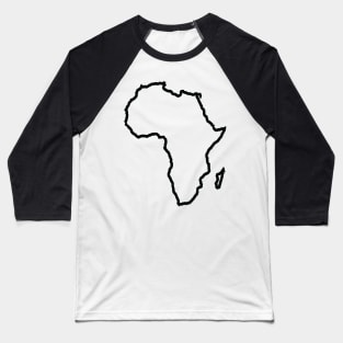 Africa Baseball T-Shirt